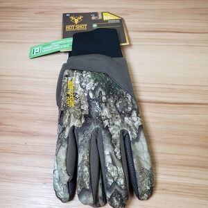 Hot Shot XL Warm Weather Protect Hunting Gloves Realtree Camo APX Tactical NWT